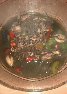Cumi saus tiram asam pedas