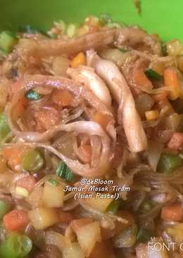 170. Jamur Masak Tiram (Isian Pastel)