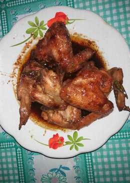 Sayap Ayam bumbu kecap