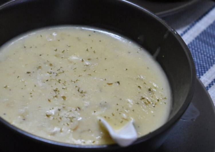 resep lengkap untuk Chicken &Mushroom Cream Soup