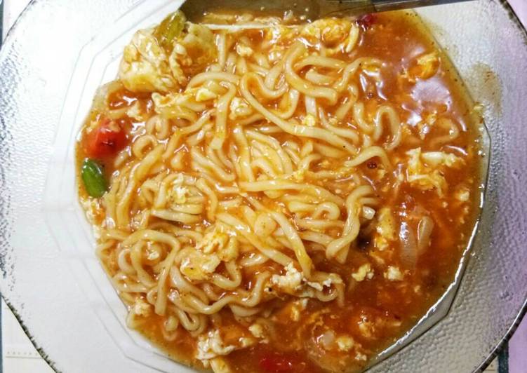 gambar untuk resep Mie Ramen Kare Pedas