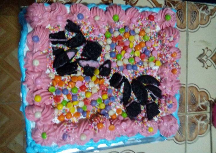 resep Tart Cinta Cake Rainbow