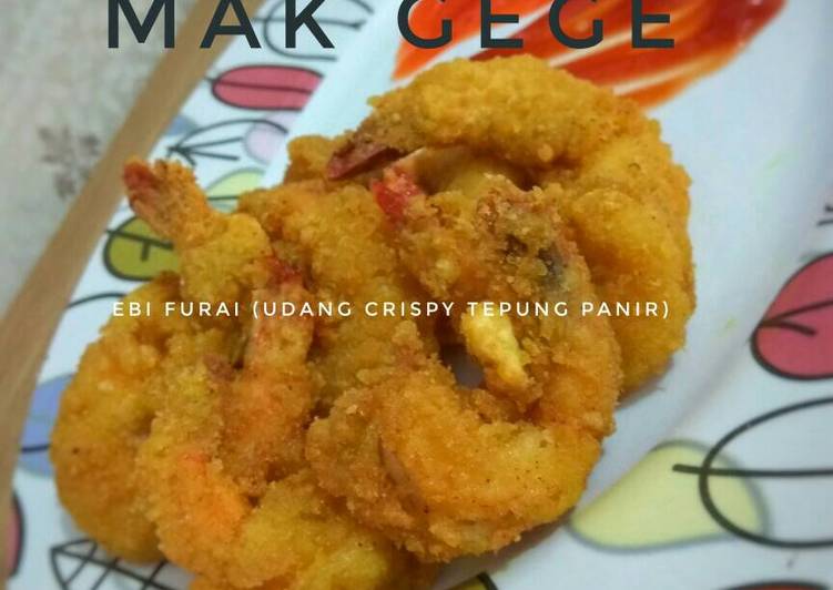 gambar untuk cara membuat Ebi Furai ?? (Udang Crispy Tepung Panir)