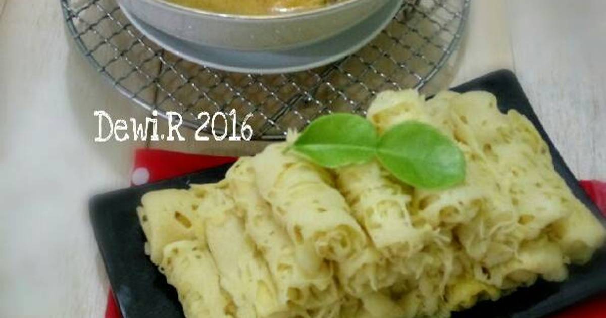 Resep Roti Jala Kare Ayam ala Dewi audy's