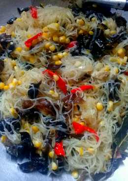 Bihun jagung jamur kuping