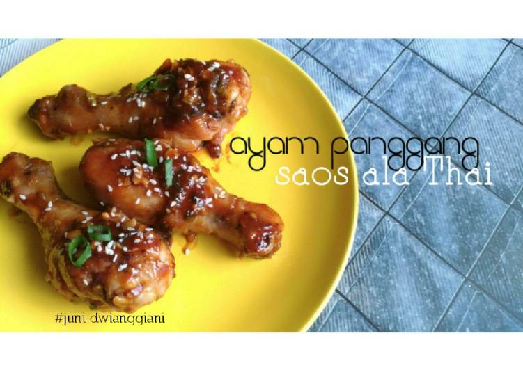 gambar untuk resep Ayam panggang saos ala Thai