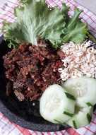 Sambel belut sego kucing (ala-ala Angkringan)