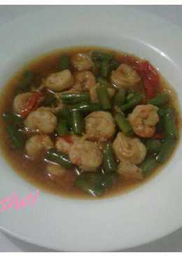 Udang Buncis Masak Saus Tiram