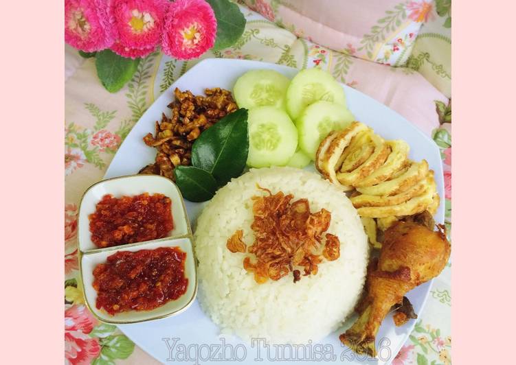 Resep Nasi Uduk Simple (rice cooker)