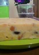 Puding roti tawar oreo