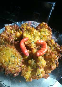 Bakwan jagung tanpa tampa telur..Renyahhðð