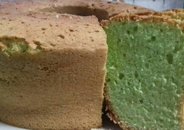 gambar untuk resep makanan Bolu pandan simpel