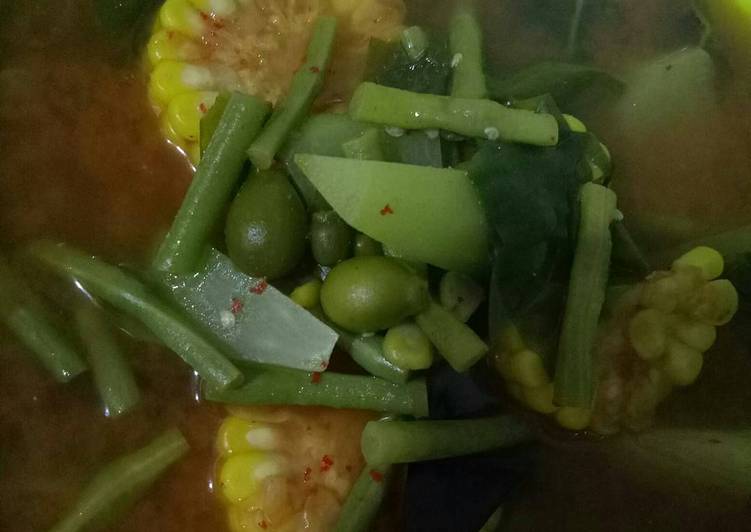 bahan dan cara membuat Sayur Asem