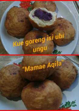 Kue goreng isi ubi ungu