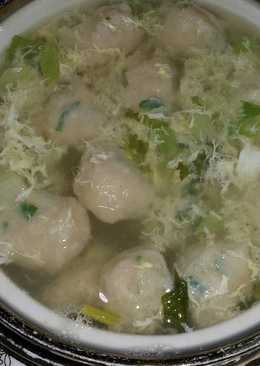 Sup bakso ikan+ayam