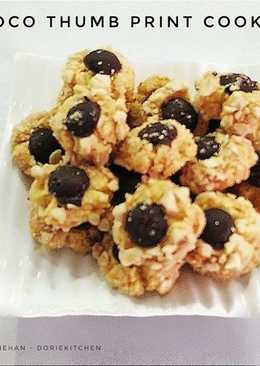 Choco Thumbprint Cookies