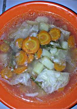 Sayur sop ala palembang