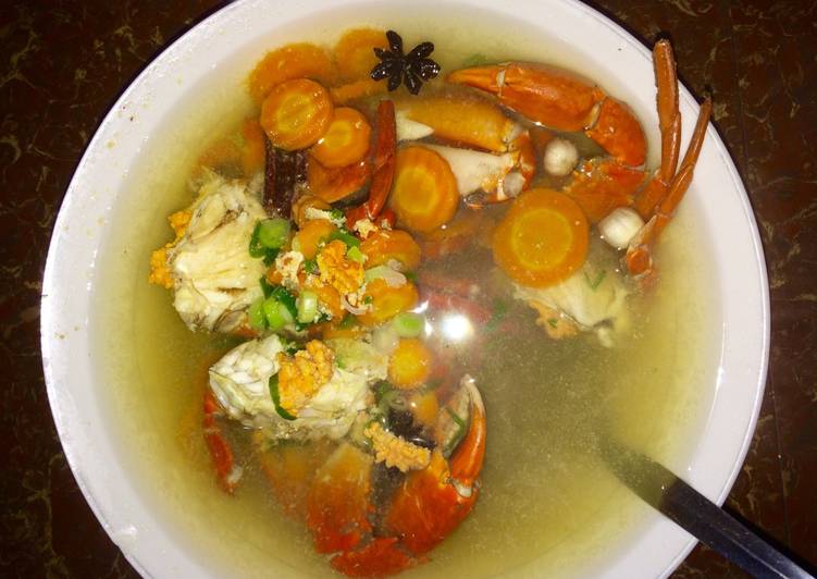 gambar untuk resep Sup kepiting