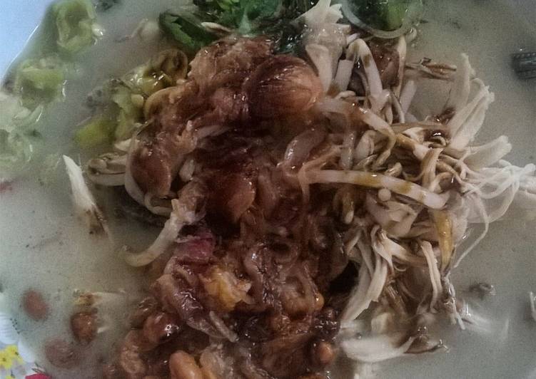 resep lengkap untuk Soto Ayam