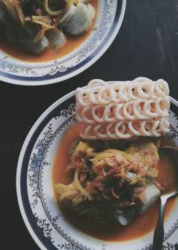 Lontong Sayur (Labu Siam)