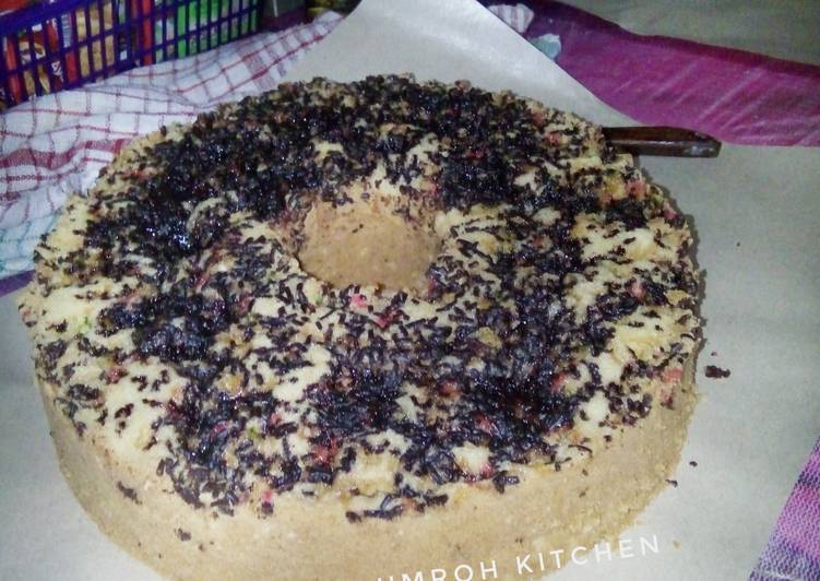 gambar untuk resep makanan Bolu Panggang Baking Pan Ekonomis Tabur meses Yummy..