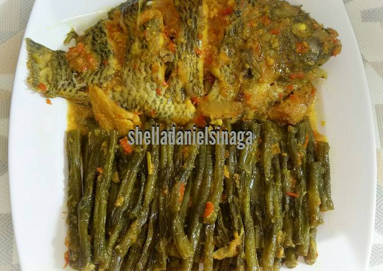 gambar untuk resep makanan Arsik ikan Nila