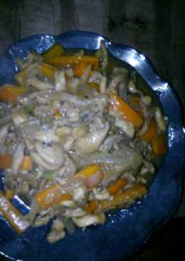 Ayam suwir, wortel praktis