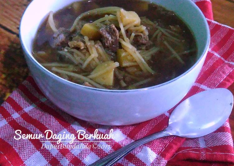 gambar untuk resep Semur Daging Berkuah