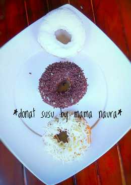 Donat susu irit no telur tanpa gagal