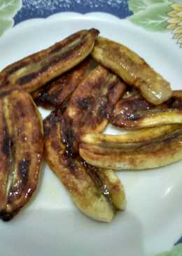 Pisang bakar karamel