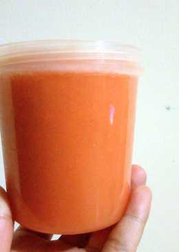Jus sehat (carrot.cucumber.ginger.limejuice)