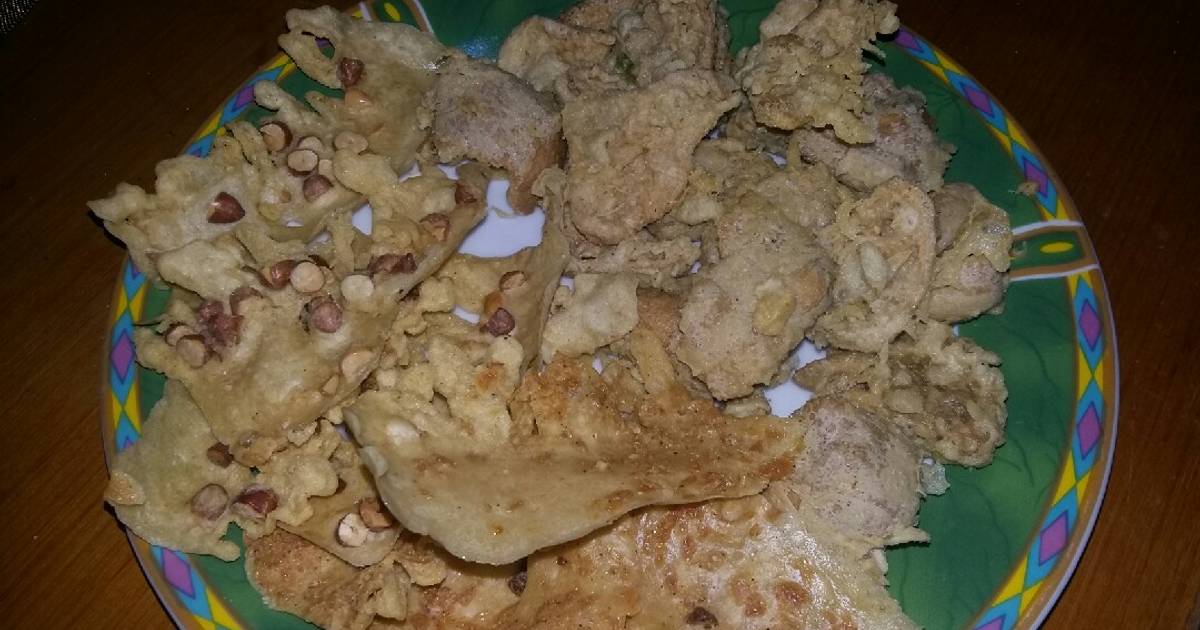 465 resep  rempeyek  kacang  tanah  crispy enak dan sederhana  