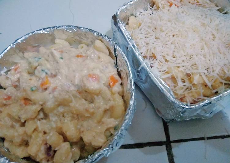 Macaroni Schotel Rice Cooker