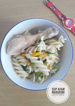 Sop Ayam Makaroni Untuk Anak