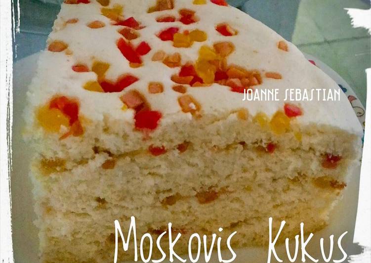 Resep Moskovis Kukus Dari Joanne Sebastian