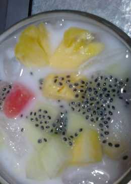 Soup Buah Biji Selasih