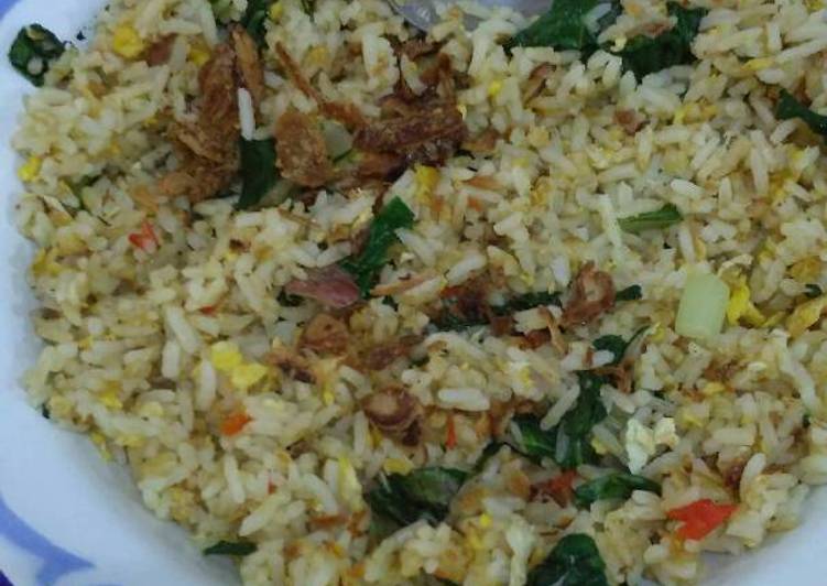 cara membuat Nasi goreng ndeso ala Bapak Suami ??