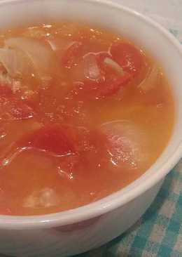 Soup tulang ikan salmon