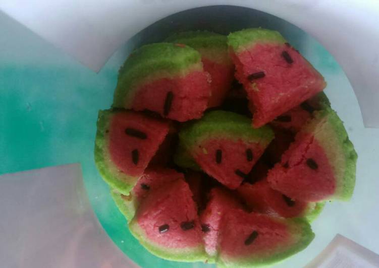 Resep Watermelon Sweet Cookies - Nursolihi Insani (Ny. Handoko)