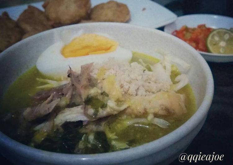 cara membuat Soto Ayam Kampung Koya