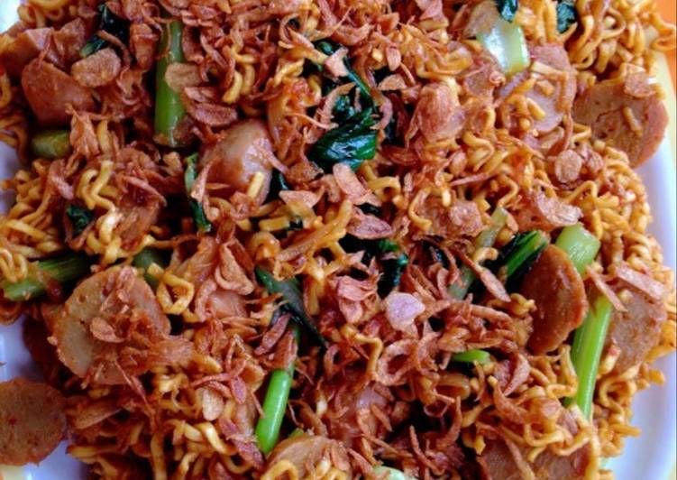 Resep Mie goreng bakso sapi - Farah Mahri