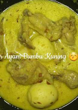 Masak Ayam Bumbu Kuning Kuah Masak Memasak