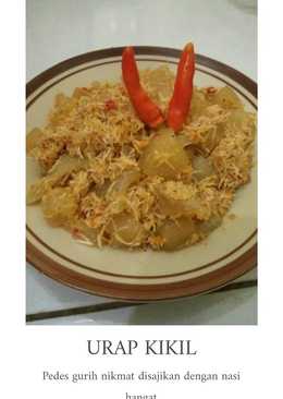 Urap Kikil pedas