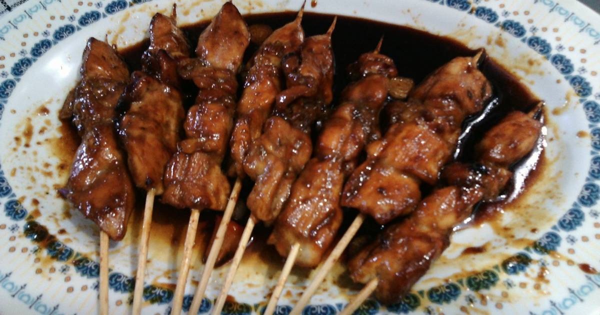 21 resep sate ayam bumbu kecap enak dan sederhana Cookpad