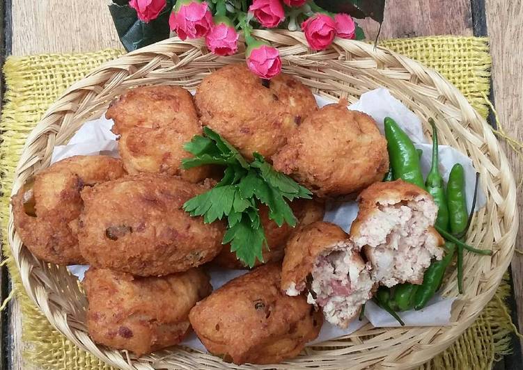 Resep Pergedel Tahu Kornet #BantuMantenBaru Dari Michico Octavian