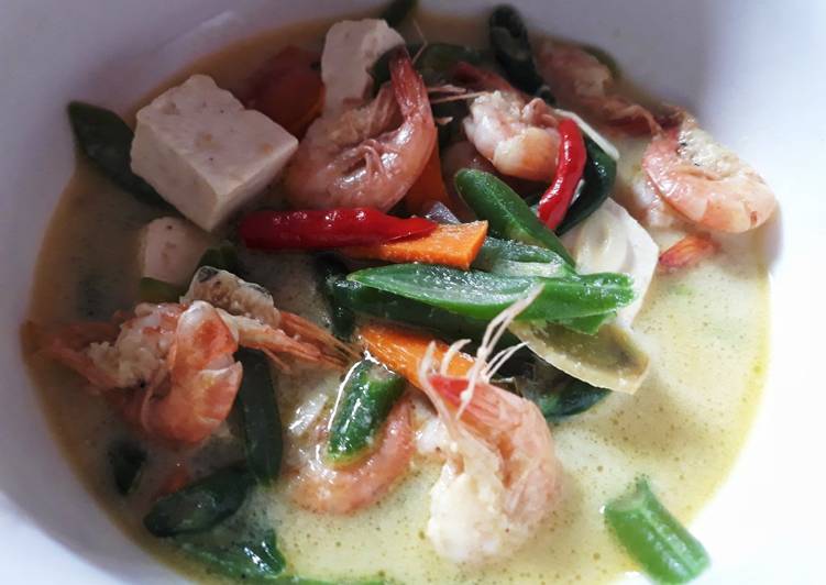 cara membuat Gulai udang simple ala mimi Shidqya