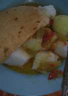 Lontong sayur simple