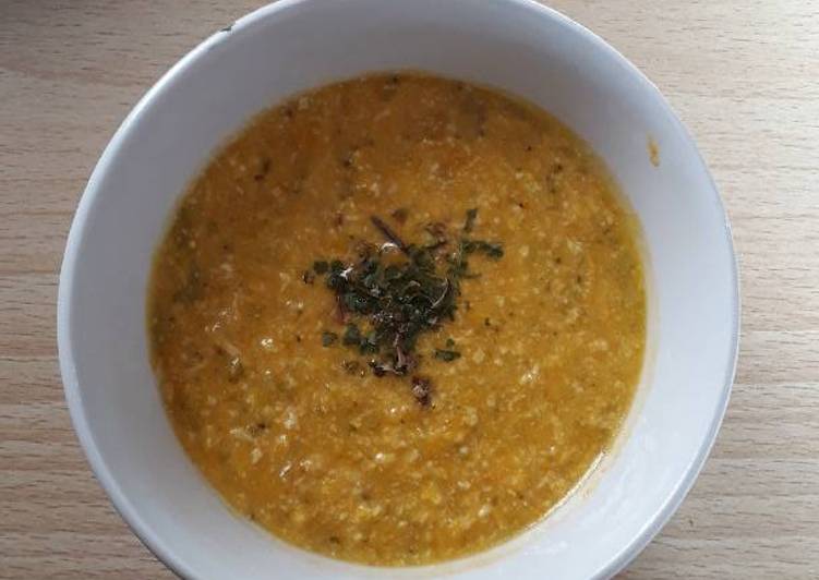 resep Mpasi 8 m - pumkin soup