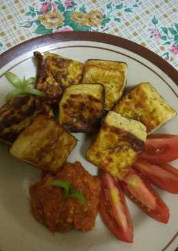 Menu diet GM day 5 tahu ungkep bakar saos tomat home made