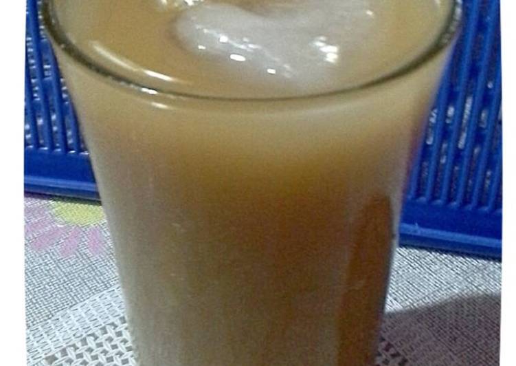 resep lengkap untuk Es Jamu beras kencur